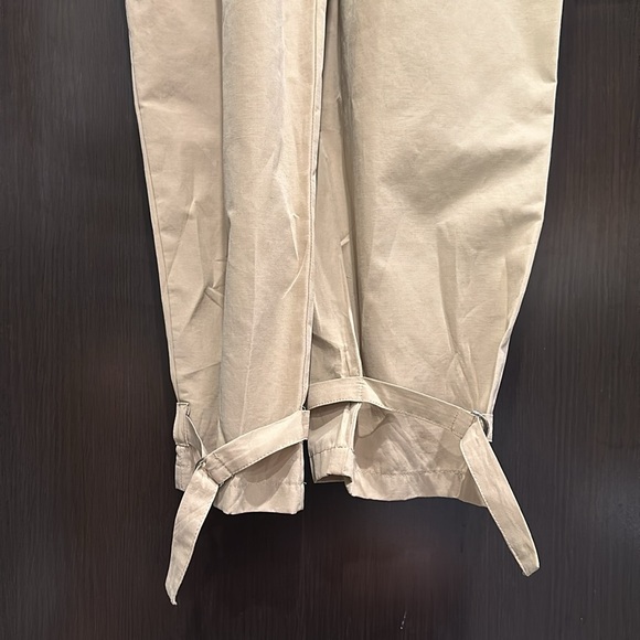 🌟 Zara Khaki / Tan Utility Jumpsuit – Size M – NWOT 🌟 - Picture 5 of 11